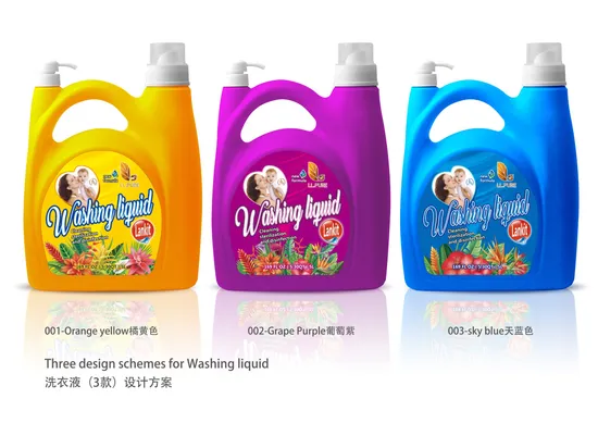 OEM Wholesale Liquid Detergent 2L Bottle Laundry Detergent Liquid with Natural Fragrance