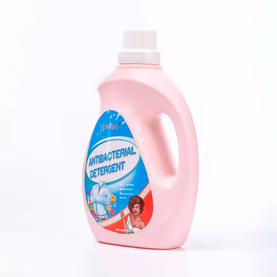 China Factory Wholesale 2L Laundry Detergent Liquid Fabric Softener Liquid Soap in Bottle