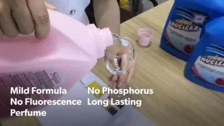 1L Retail Packing Barrel OEM Design Laundry Detergent Liquid